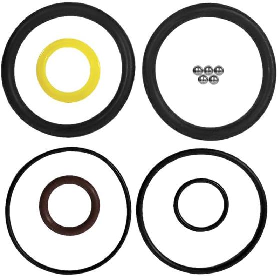 Trim Tilt Cylinder Rebuild Seal Kit Compatible with Mercury Mariner Force Cylinders 40-120HP 1988-2006, Replace 813432A3