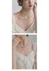 Women's Natural Freshwater Pearl Necklace with Shoushan Stone - Retro Chinese Style Light Luxury Choker Jewelry