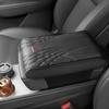 PU Leather Car Armrest Mat Center Console Arm Rest Protection Cushion Auto Storage Box Cover Pad For Honda Civic Mugen Accord