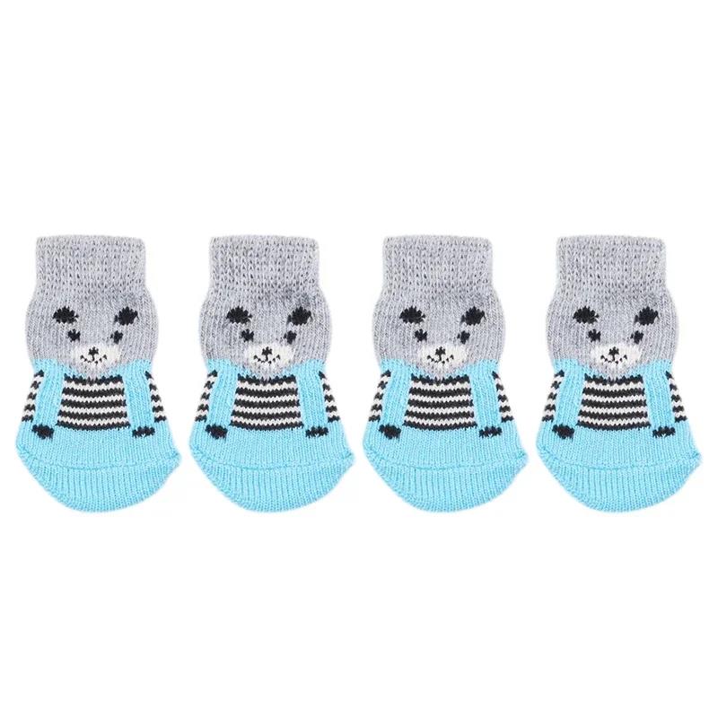 Practical Fashion Pet Dog Puppy Cat Shoes Slippers Non-Slip Socks Cute Indoor For Small Dogs Cats Snow Boots