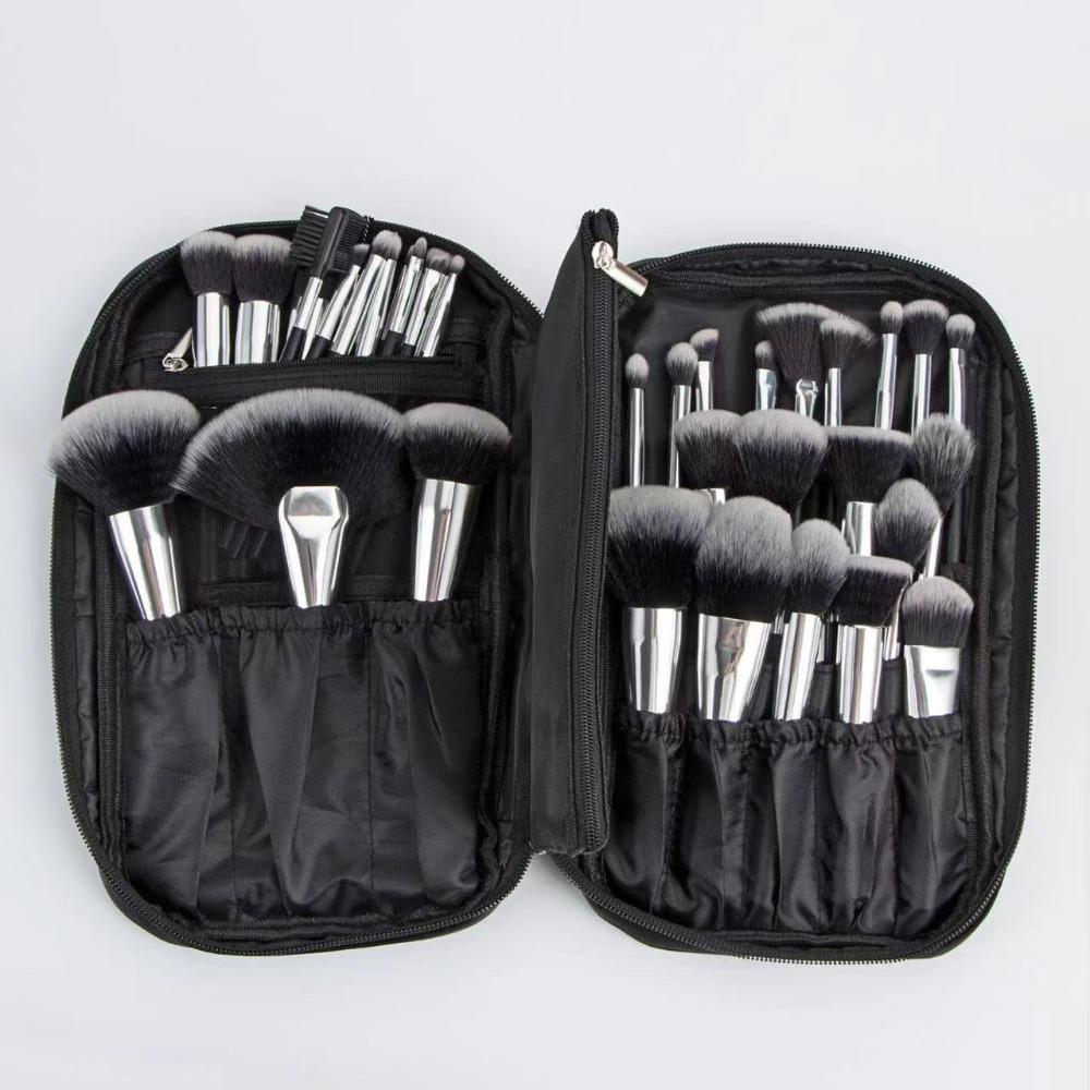 

Lightweight Detachable Mesh Makeup Bag Water-resistant Cosmetic Container Makeup Artist