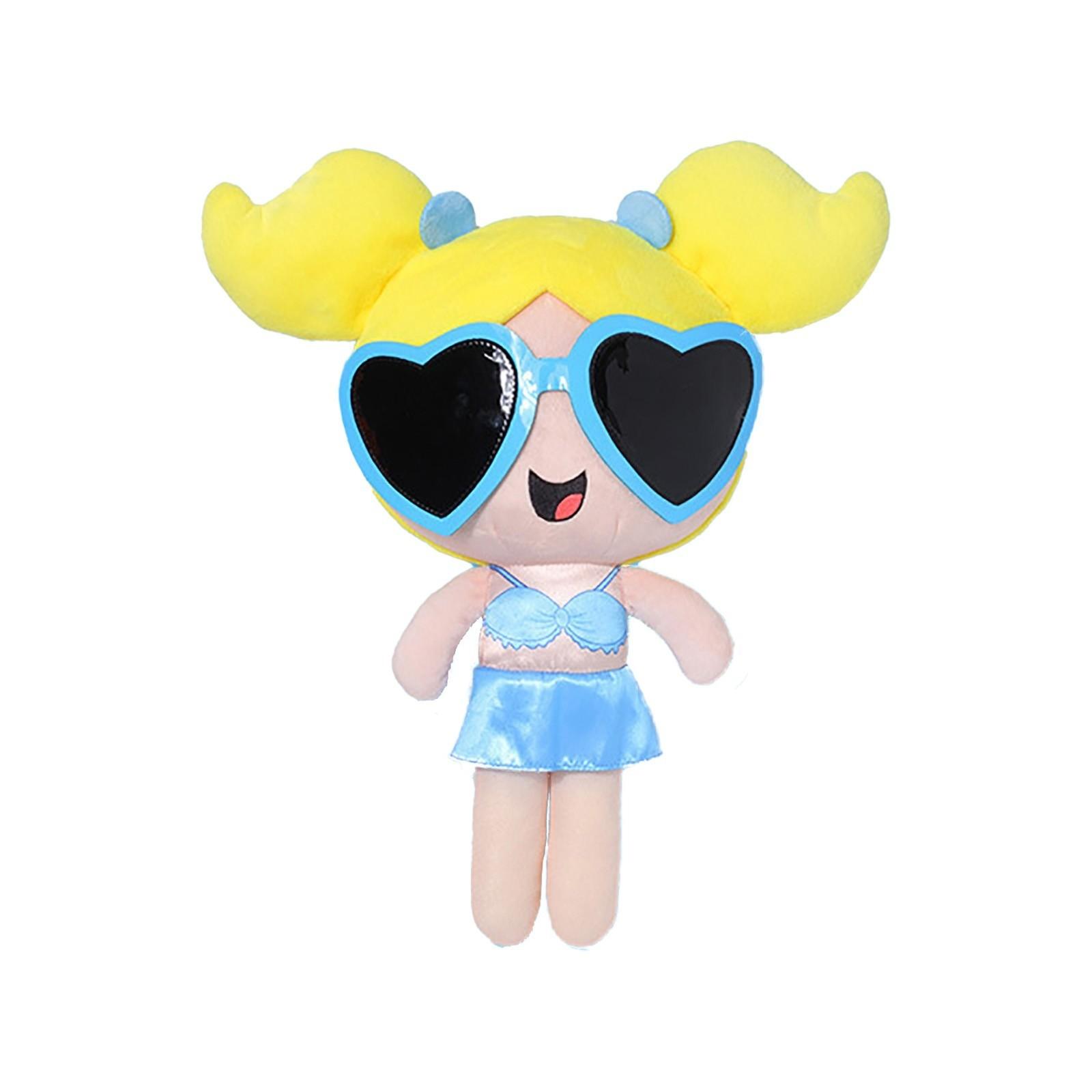 

Мягкая игрушка кукла, тряпичная кукла для малышей, подходит для девочек, подарок на день рождения, рождественский подарок на плюшевую игрушку One Size синий