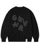 GRAVER [Unisex] Dots Grav Sweatshirt_Black