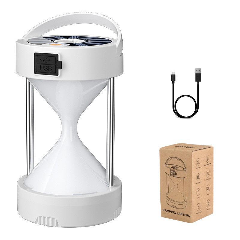 Multifunctional Solar-LED Camping Lantern with Type-C Charging