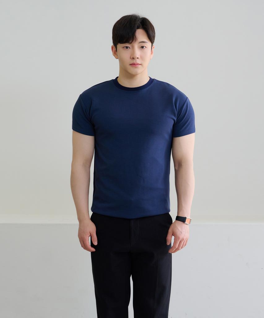 HECKCOOLNAM Men'S Muscle Fit Short Sleeve T-Shirt With Premium, Stretchy Fabric That Makes Shoulders Look Broader