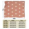 Bohemian  Pattern Plush Blanket Boy Girl  Flannel Throw Blanket For Bedroom Super Soft Design Quality Bedspread Gift