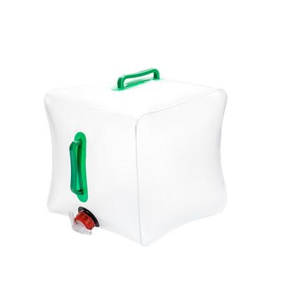 20L Großraum PVC Faltbarer Wasserbeutel mit Wasserhahn - Tragbarer Outdoor Kfz-Montagekessel