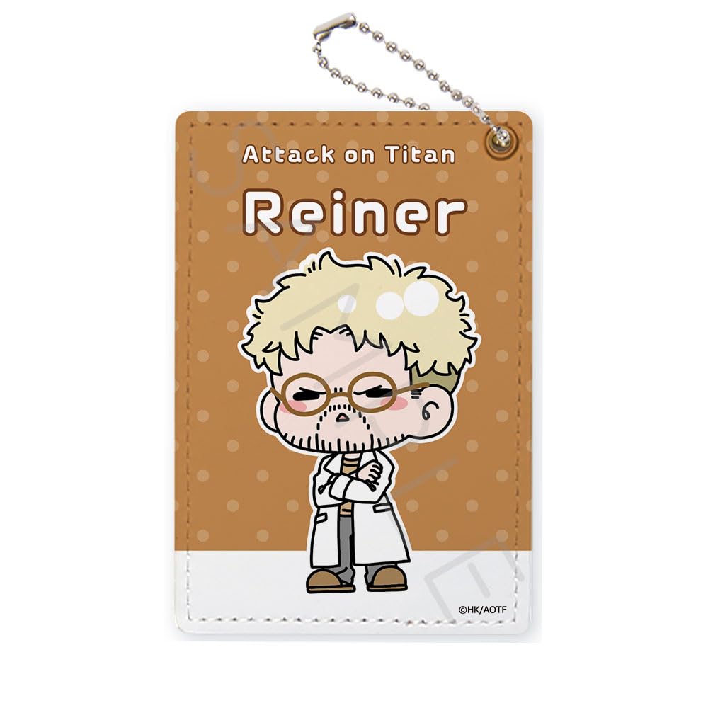 TV Anime on Titan The Final 15th Edition Pass Case M NE  Attack Season  [Reiner]