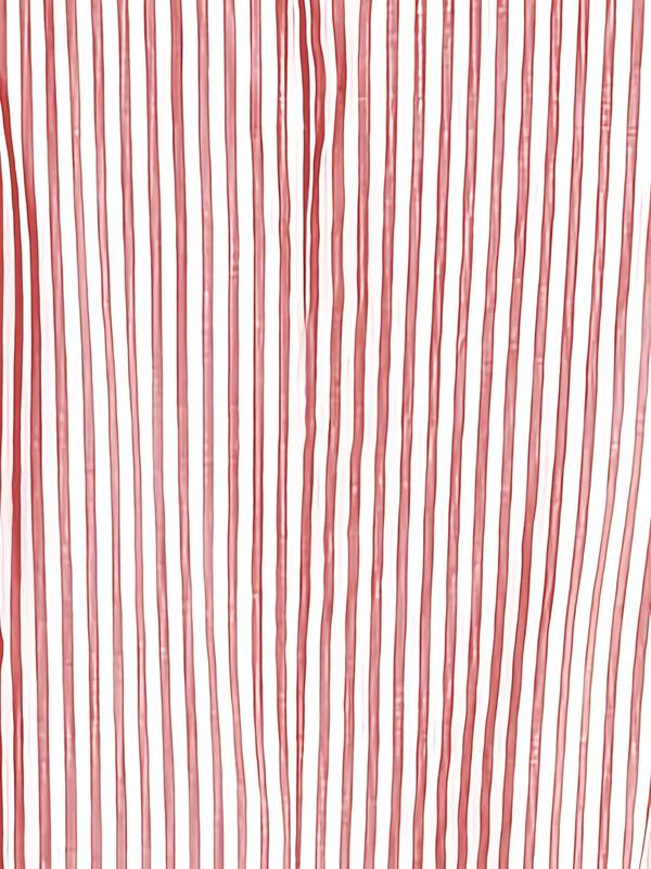 Women Casual Striped A Line Dress Knee Length Round Neck With Pockets Lightweight Breathable Summer Dress Machine Washable