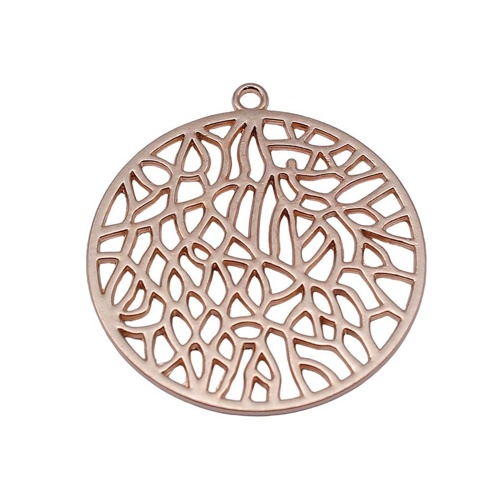 Flowers Of Life Charms Vintage Alloy Pendants For Nature Inspired Jewelry Making