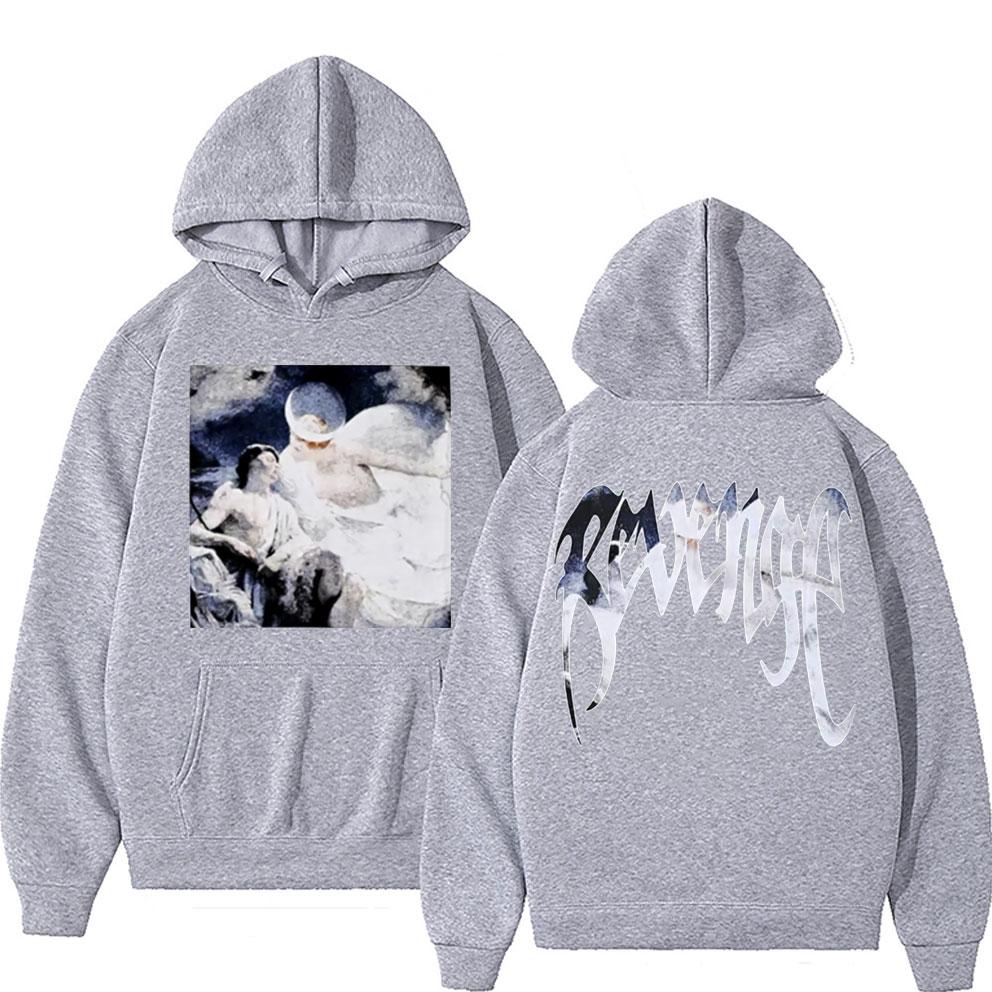 Revenge Hoodies Fashion Creativity Heaven Painting Graphic Print Hoodie Unisex Women Fleece Vintage Hoodies Male Hip Hop Sweatshirt