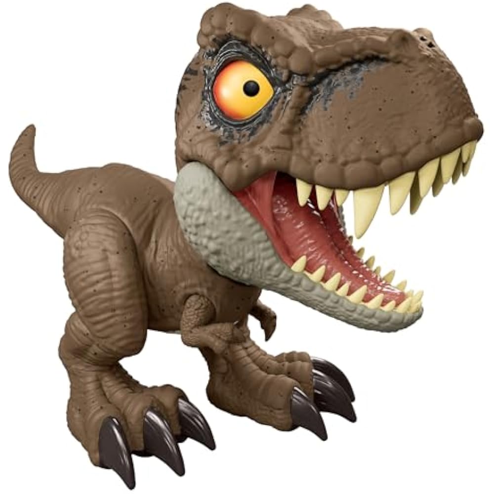 Mattel Jurassic World (JURASSIC WORLD) Jurassic World messenger mission! Baby T-Rex, Figure Dinos...