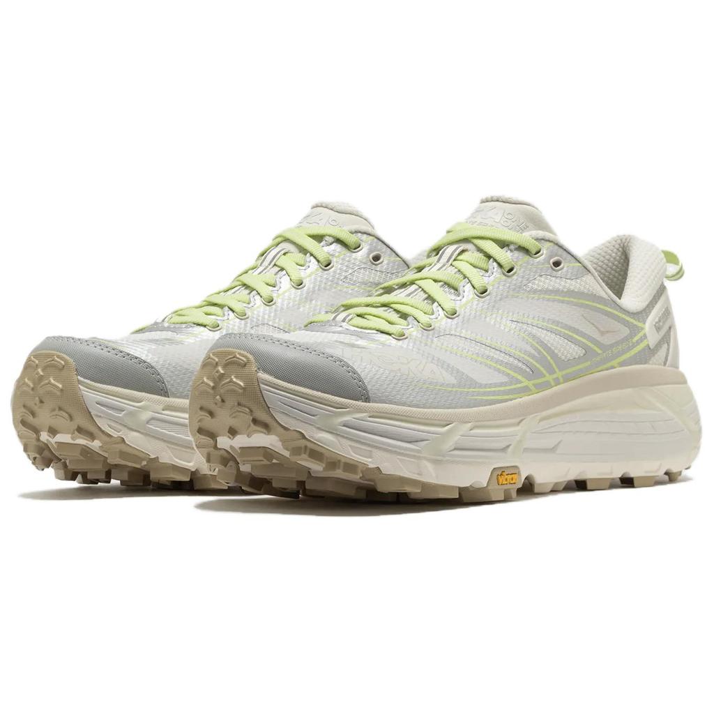 HOKA One One Mafate Speed 2 Trail Running Shoes Unisex Beige Silver 1126851-SVRG