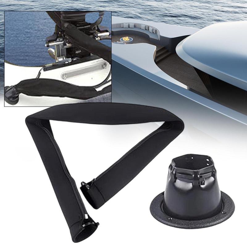 Boat Zippered Rigging Sleeve Marine Cable Boot Boat Maintenance Oxford Cloth