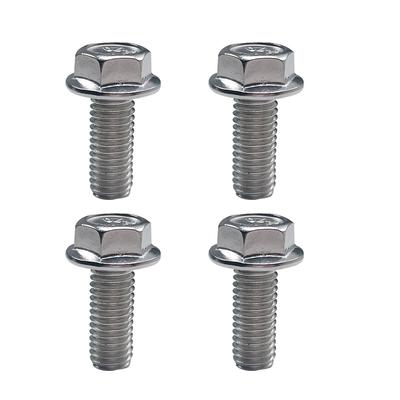 Šrouby pro kryt podvozku Kompatibilní s Toyota 4Runner Tacoma FJ Cruiser Tundra Sequoia Land Cruiser Nerezová ocel 304 Šestihranná hlava 12 mm Balení 4 ks