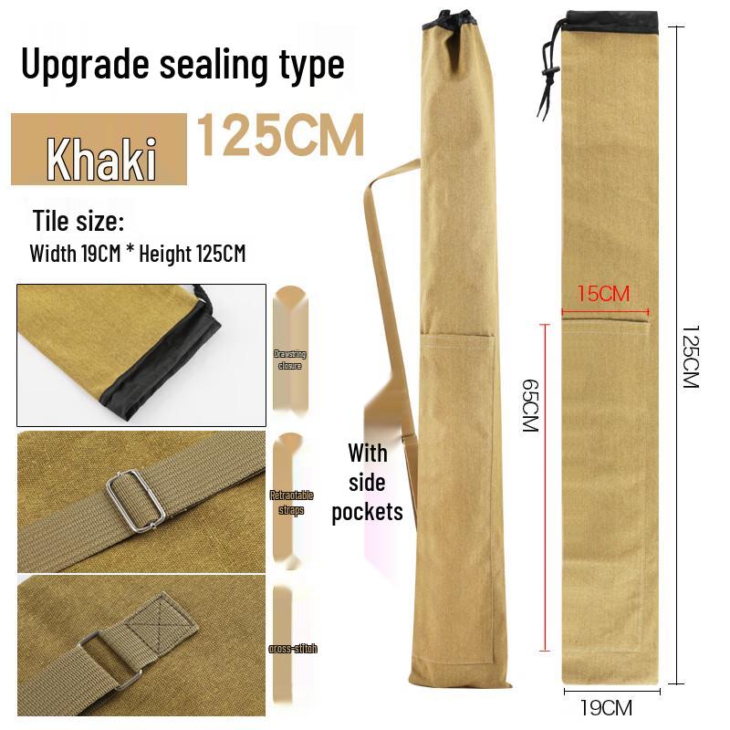 Durable Canvas Fishing Tackle Storage Bag