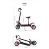 BOYUEDA Q7Pro Max E-Scooter 3200W Dual Motor 52V28AH Battery NFC Activated App Control Escooter Silent Tires Electric Scooter