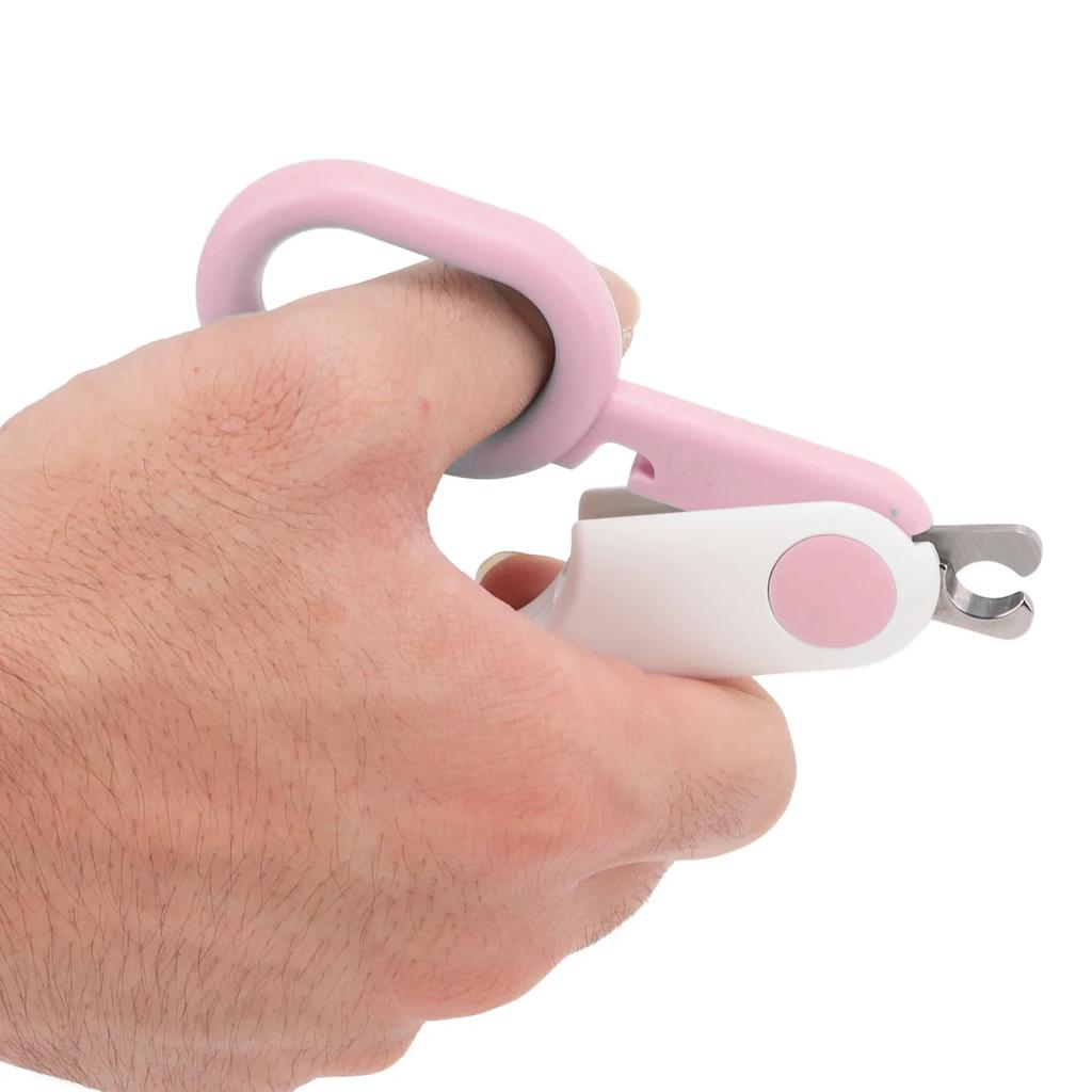 Professional Mini Pet Nail Clippers For Small Pets Led Light Cats Claw Nail Cutter Grooming Tools For Cat Rabbit Bird Puppy