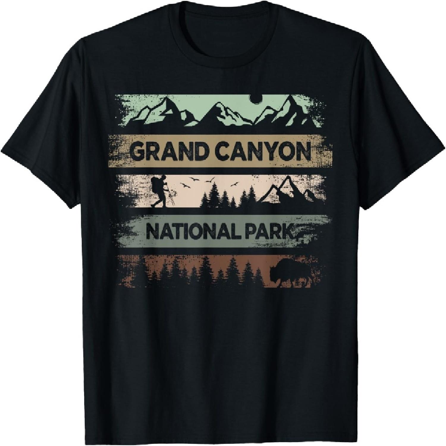 Retro Grand Canyon National Park US Vintage Grand Canyon T-Shirt S