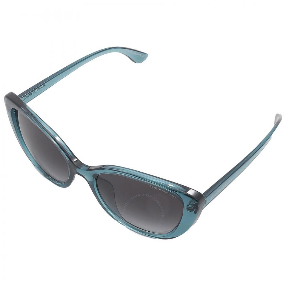 Armani Exchange Grey Gradient Cat Eye Ladies Sunglasses Ax4111su 82908g 54