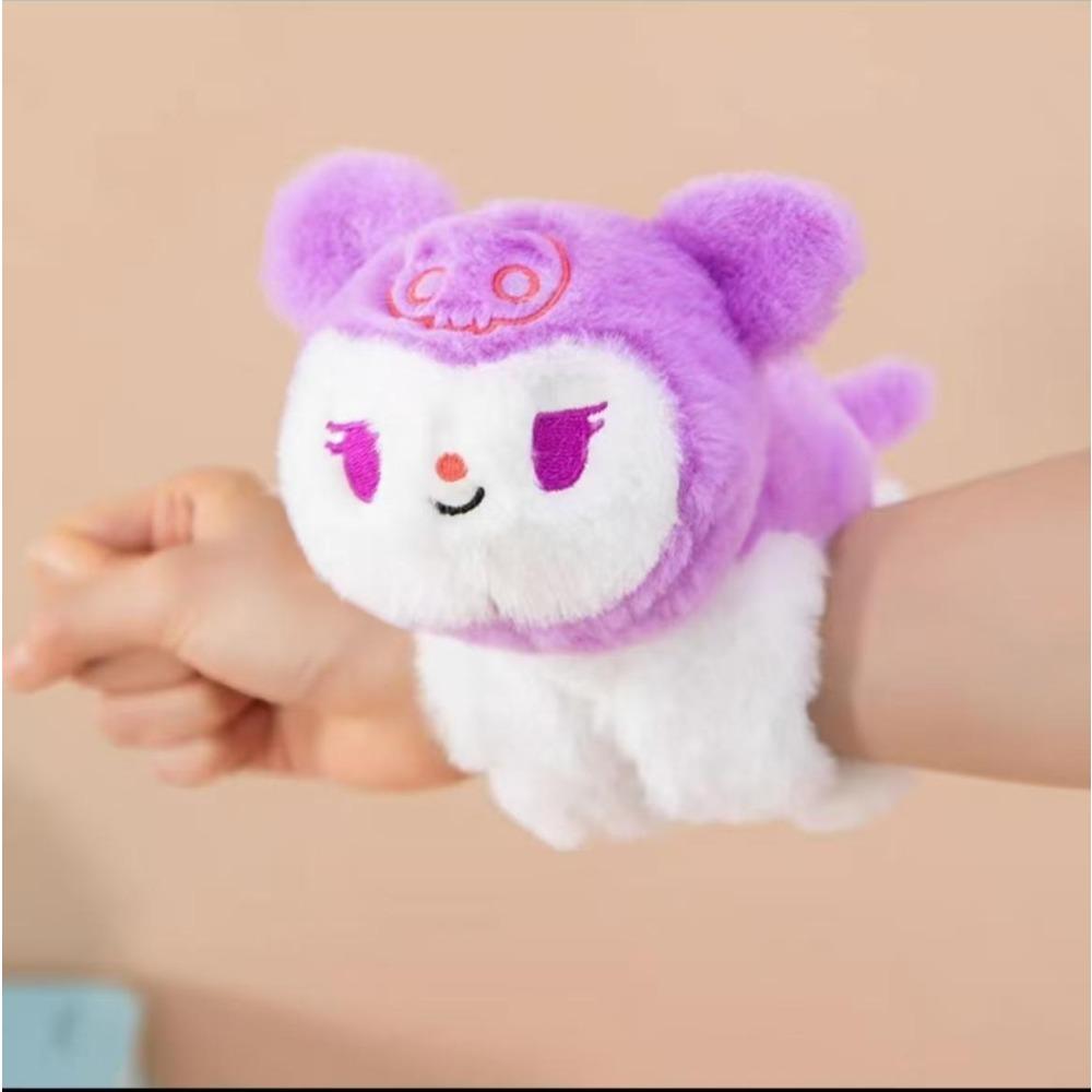 Neues Kapibara liegender Ring Armband Kapibara Knallring Plüschtier Puppe Handgelenkspuppe