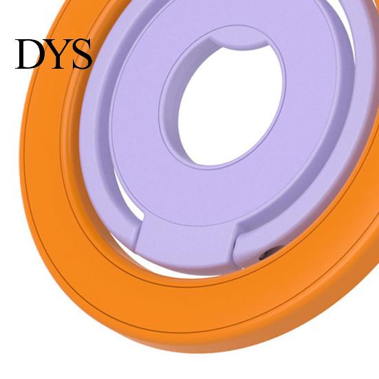 Hands Free Viewing Accessory Magnetic Phone Ring Holder for MagSafe, Foldable Metal Dual-Sided Finger Grip with N52 Magnets, Cell IPhone 18-12 Series