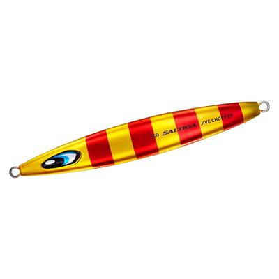 Daiwa Saltiga Jive Chopper 300g Slow Jigging Jig with ML Akakin Zebra