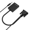 VGA To HDMI Converter Cable with Audio and Power