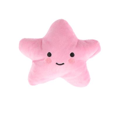 Mini Star Cloud Soft Plush Sounding Toy Colorful Plush Stuffed Doll Dog Pet Toy