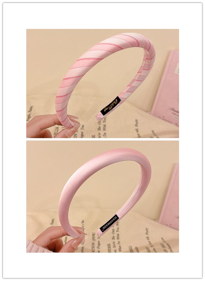 1/2pcs 1.5CM Women Girls Sweet Plaid Hairbands Sponge Padded British Hair Hoop Accessories Lattice Head Wears