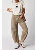 2026 Women's Wide-Leg Mid-Low Waist Washed Denim Jeans