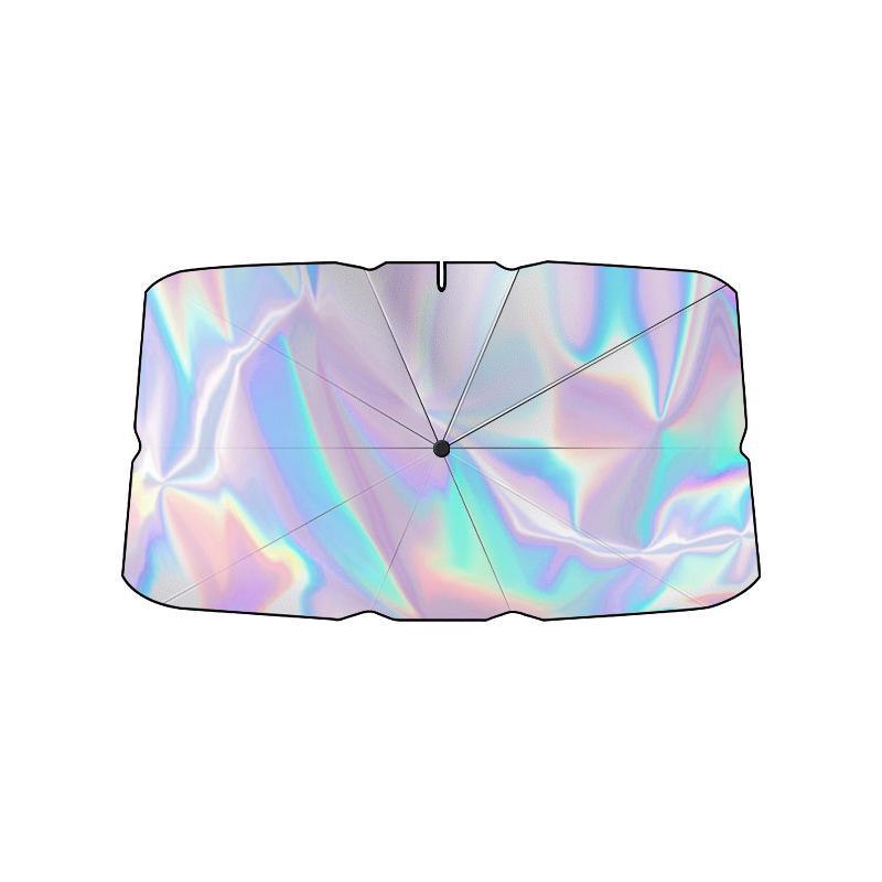 Universal Foldable Car Sunshade: Heat and Sun Protection