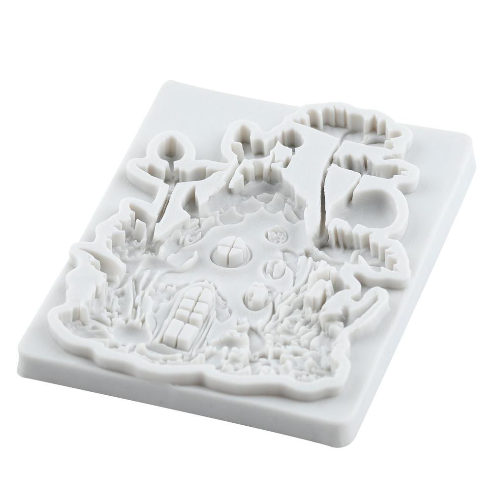 Feengarten Silikonformen Feengartenhaus Fondantform Kuchen Dekorierwerkzeuge Cupcake Topper Süßigkeiten Schokolade Gumpaste Form