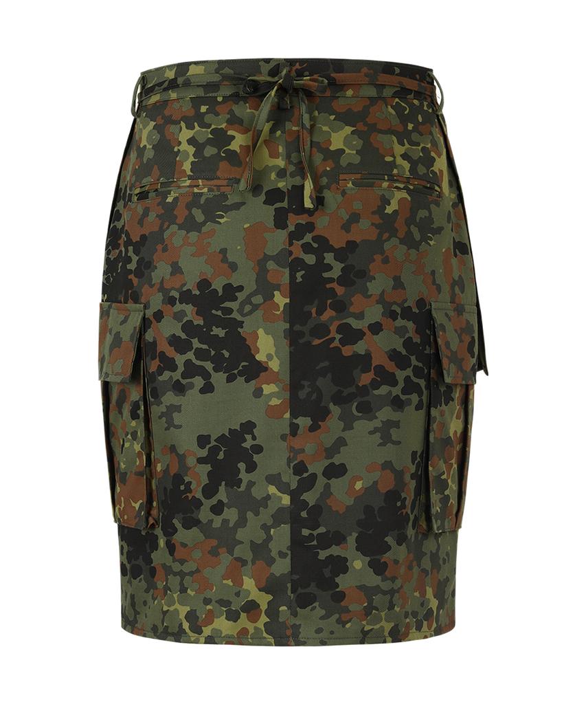 Cotton Rivers Club Cargo Skirt (Camouflage)