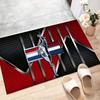 Mustang Polyester Tapijt, Zachte Binnenvloermat voor Kantoorstoel, Woonkamer, Bureau - Decoratief Huiswerkplek Tapijt Ontwerp