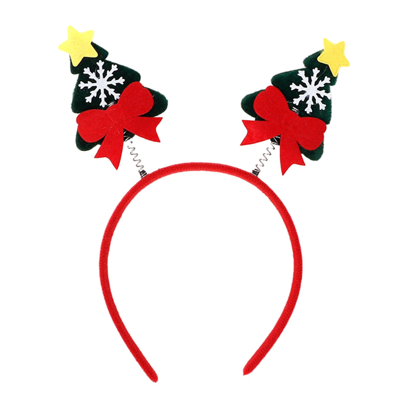 

Mistletoe Headband for Christmas Antlers Headwear Hair Hoop for Christmas Headpiece Party Supplies 7