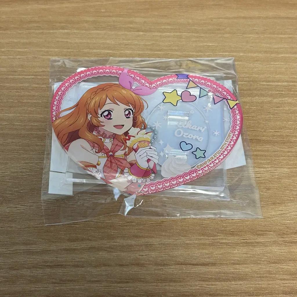 Aikatsu Akari Pom Pom Crepe Picuria Heart Acrylic Marion Im Star Haneul