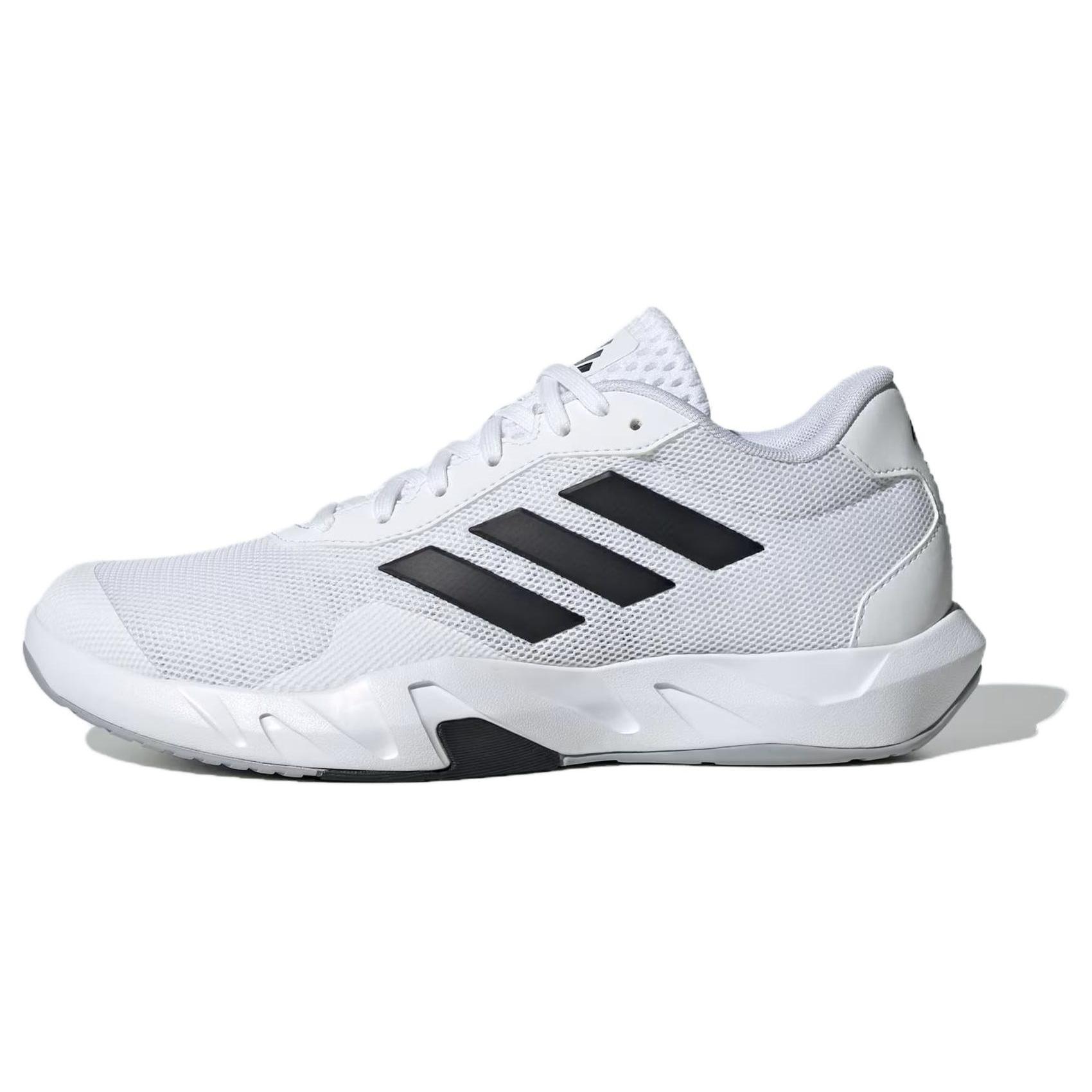 

Новые кроссовки Adidas Amplimove Trainer Облачно-белый Основной черный Серый два IF0954 42.5
