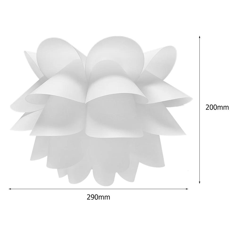 Nordic Modern Lotus Flower Lampshade Plastic Lamp Cover For Ceiling Light Chandelier Hanging Lamps Home Decor Lamp House