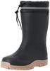Okamoto TIMBERWORK CRI-8310 Black Boots with 6mm Thick Removable Aluminum Felt Lining for Cold Weather and Freezer/Refrigerator Work