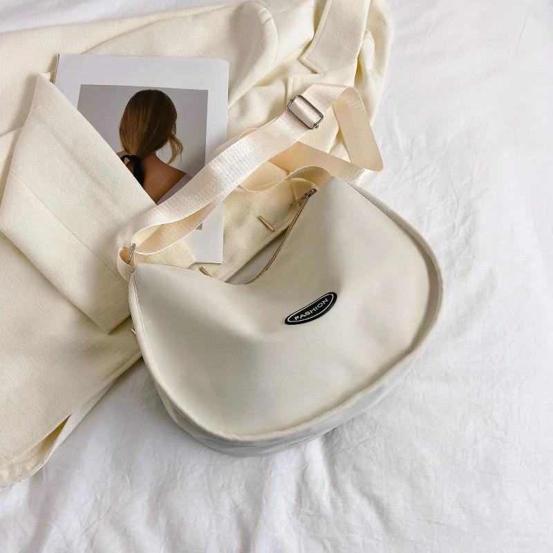 Canvas Bag Cute Crossbody Bag for Women Shoulder Bags Student Class Bag for Girl Mother Kids Bags for Girl Designer Bags one size белый 2580₽