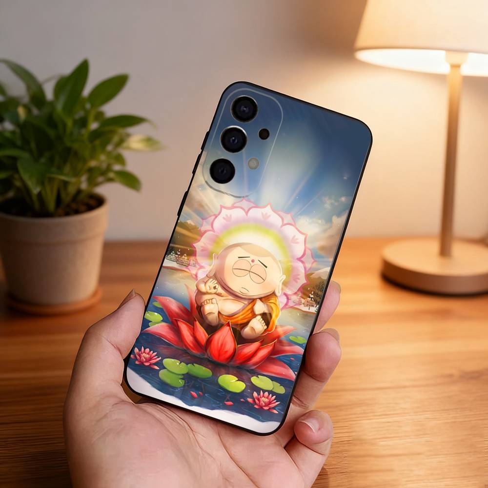 S-SouthES Cute P-Park Shockproof Phone Case For Samsung S26,S25,S24,S21,S22,S23,S30,Ultra,S20,Plus,Fe,Lite,5G Black Cover