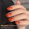 Tortoiseshell Amber Gel Polish: 2025 Trendy Ice-Through Milk Tea Light Therapy Nail Color