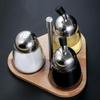 Fanteng 3-Piece 304 Stainless Steel Condiment Set