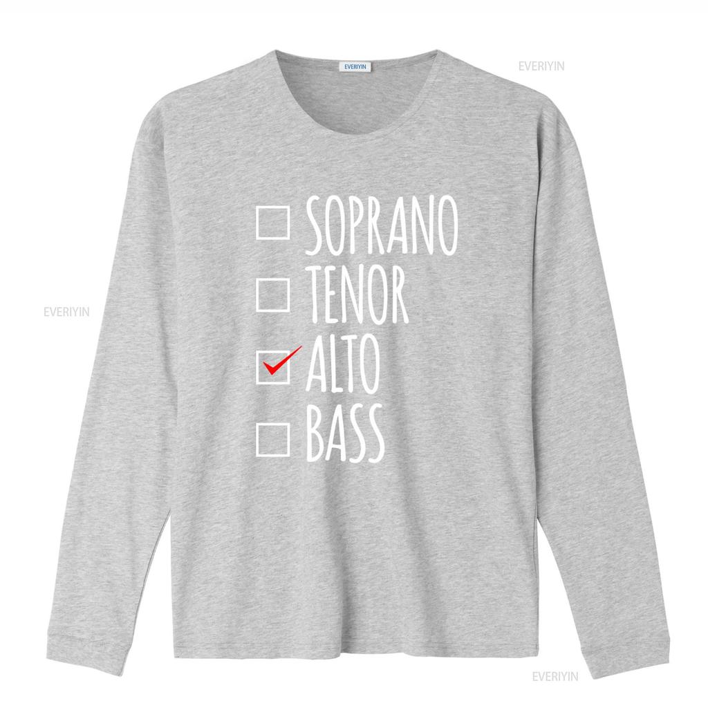 Choir Singing Singer T Shirt for Church Member Soprano Tenor Alto Bass Lover Music Vintage Washed Versatile Comfortable