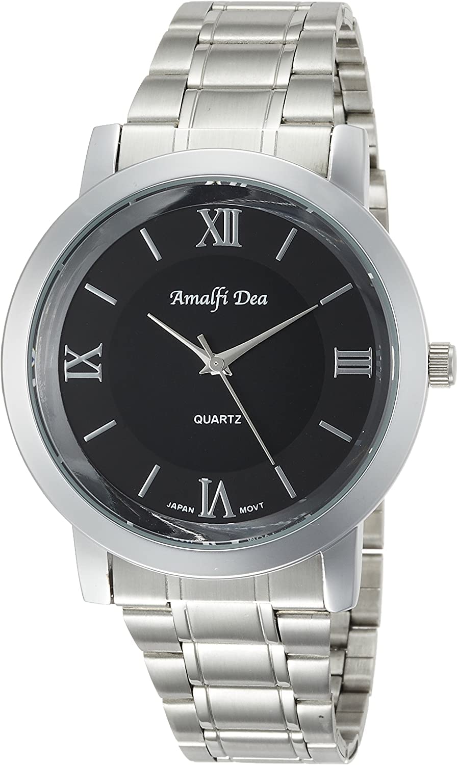 

[Arias] Analogue Waterproof Men s Watch, Black A31M02