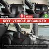 Trunk Side Storage Bin Fit for 18-24 Jeep Wrangler JL JLU 4XE Cargo Organizer Tray Wheel Well Storage Box 4 Door Accessories