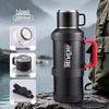 316 Stainless Steel Outdoor Thermos Flask - Large Capacity Portable Sports & Camping Water Bottle
