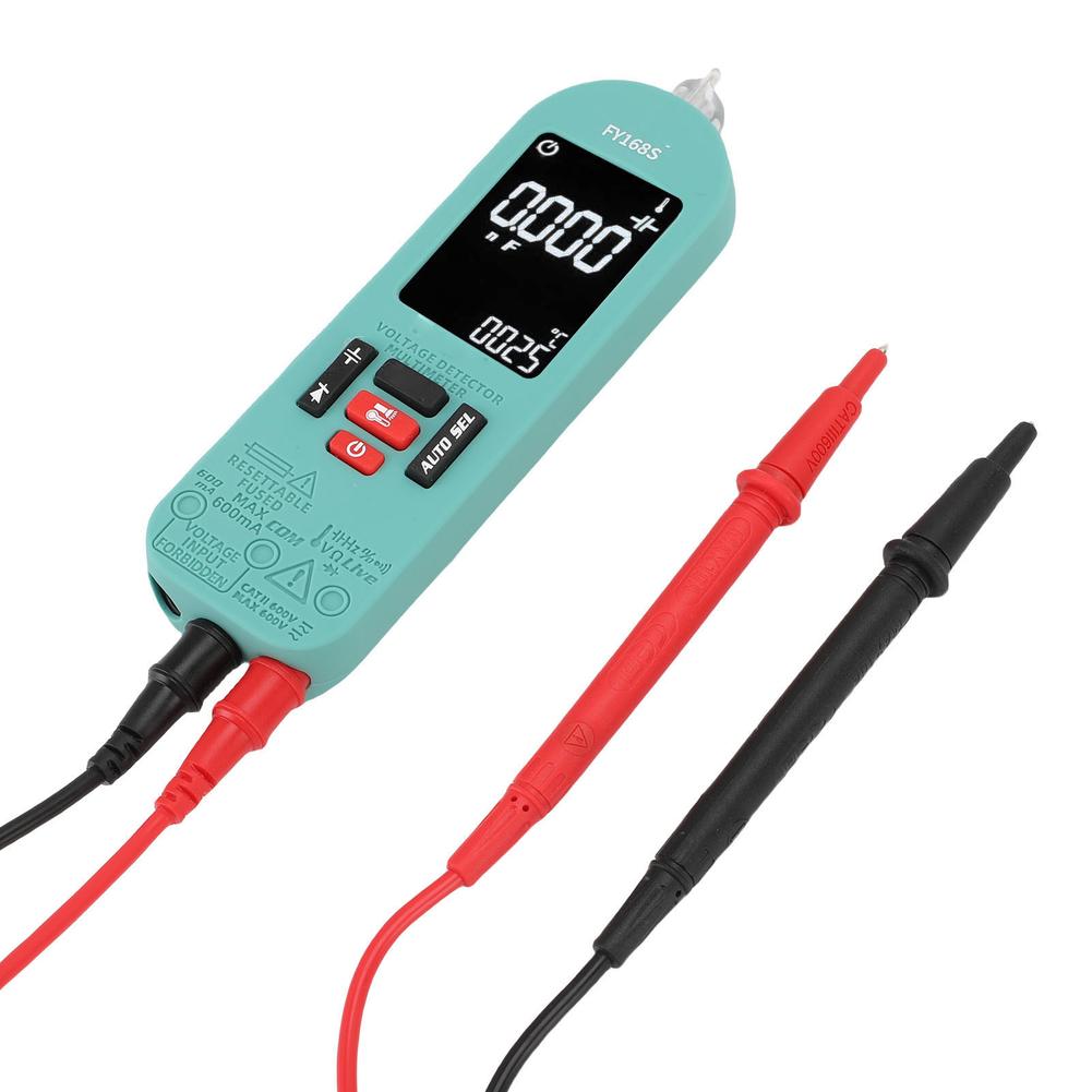 Multimeter With Circuit Break Detection Battery Tester Auto-ranging DMM Digital Multimeter Built-in 400mAh Battery