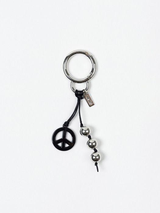 usite MINI PEACE FREEDOM KEYRING (BLACK)